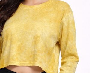 Yellow Crop Top - Trendy &amp; Chic