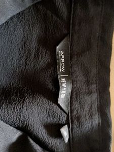 Elegant Black Button-Down Top