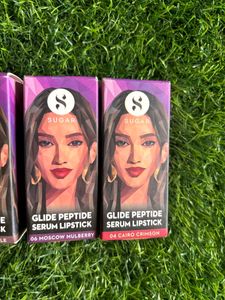 Sugar Glide Peptide Serum Lipstick Set