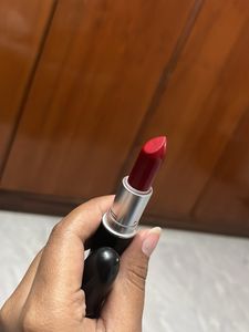 MAC Red Satin Lipstick