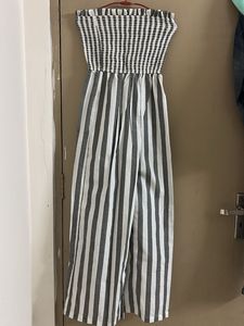 Striped Jumpsuit