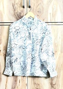 Cotton Printed Shirt Size-36
