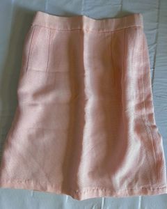 Blush Pink Mini Skirt