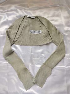 Zara Ribbed Bolero