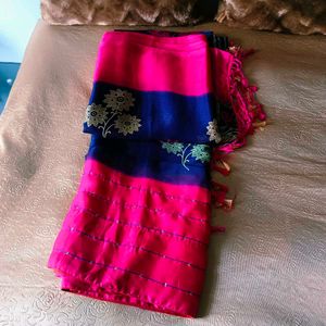 🛍️ Floral Saree⭐⭐⭐⭐⭐