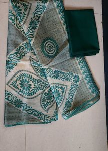 saree with blouse piece