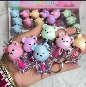 Bear Lipgloss Key Chain