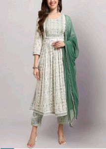 Elegant Printed Kurta Set