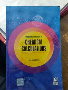 Chemical Calculations Textbook - R.C. Mukerjee