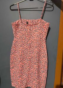 Floral Print Mini Dress