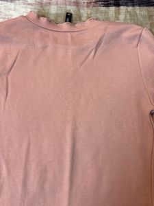 Cute Pink Long Sleeve Top