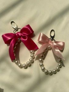Crochet Bow Keychain