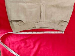 Beige Capri Pants