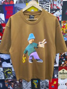 Stussy Boxy Fit Unisex Printed Oversize Tee 👀🔥😎