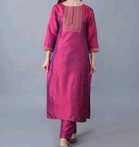 Kurta With Bottom And Dupatta