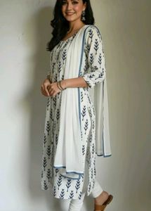 Elegant Printed Kurta Set