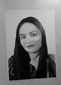 Handmade Charcoal Portrait