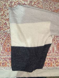 Color Block Knit Sweater