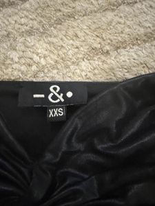 Black Bow Top
