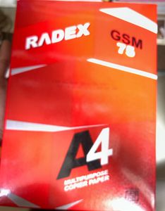 Radex A4 Multipurpose Paper -78 GSM 500 Nos