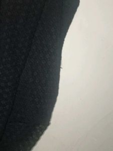 Black Sheer Long Sleeve Top
