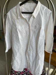 White Embroidered shirt