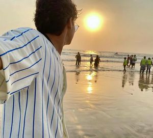 Yousta Men’s Baseball Oversized Shirt