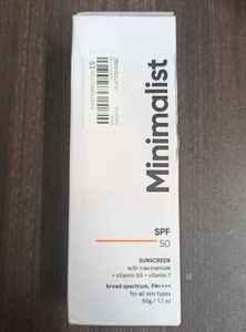 Minimalist SPF 50 PA++++ SUNSCREEN