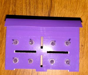 Rose Stud Earrings - 4 Pairs