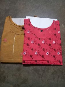 New Pack Of 2 Kurtis Combo Pac