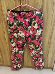 H&M Floral Print Pants