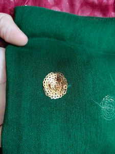 Maroon &amp; Dark Green Kurti Set