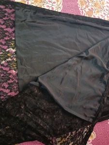 A New Black Customized Kurta Set