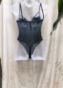 I. Black Lace Bodysuit