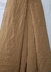 Tan Midi Skirt Palazo