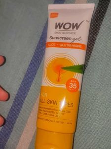 Wow Sunscreen Gel