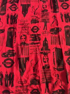Red Colour T-shirt For Girls
