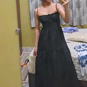 Black Tiered Dress