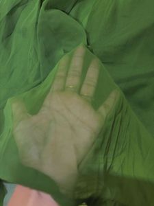 Green Heavy Worked Kurta!
