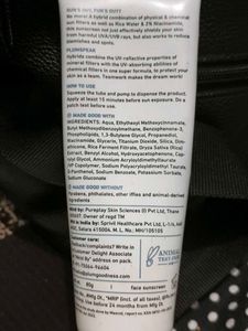 Plum Sunscreen SPF 50