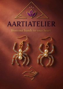 Aartiatelier Spider Earrings 🕷