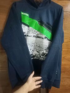 Cobb Blue Sweatshirt Hood