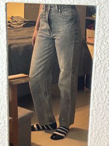 Straight Ultra High Waist Denim