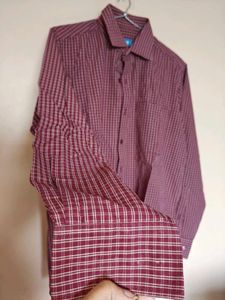 100% Pure Cotton Formal Full Sleeve Shirt Size 39