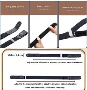 Adjustable Buckle-Free Belt(2pcs)