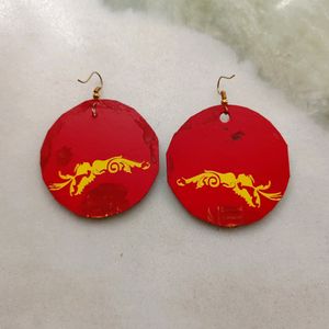 Handmade Jute Earring
