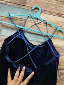 Velvet Blue Top