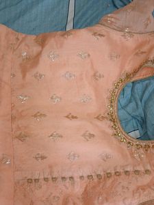 Gown Suit With Dupatta