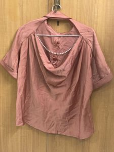Rose Button-Down Shirt