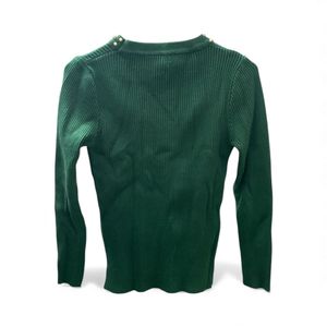 Green Pearl Embellished Top